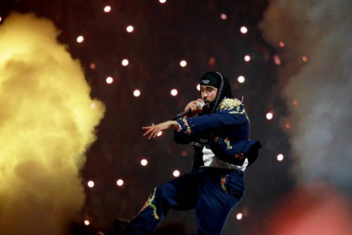 Bad Bunny performs during his Most Wanted Tour at Coliseo de Puerto Rico José Miguel Agrelot on June 7, 2024 in San Juan, Puerto Rico.