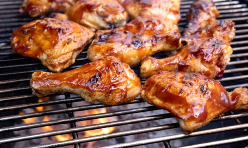 barbecued chicken - food stock pictures, royalty-free photos & images