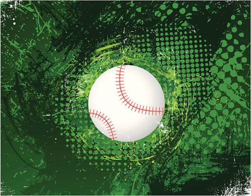 baseball background - fashion stock illustrations