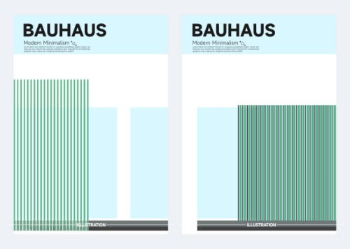 bauhaus style modern minimalism building structure illustration design poster collection - fashion stock illustrations