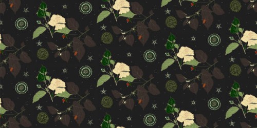 beautiful seamless vector floral pattern, spring summer background, jungle leaf, hibiscus, exotic wallpaper - garden decoration stock illustrations