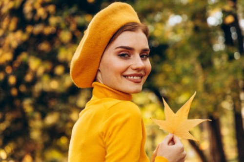beautiful woman enjoying autumn - fashion stock pictures, royalty-free photos & images