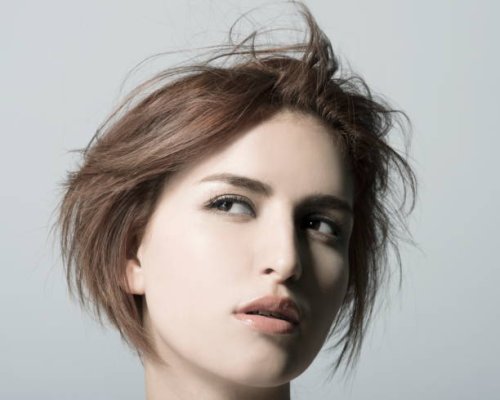 beauty make-up studio - hairstyle stock pictures, royalty-free photos & images