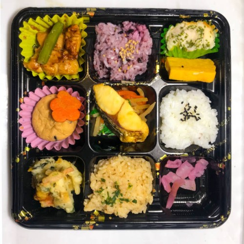 bento, colorful meal, irodori gozen - junk food stock pictures, royalty-free photos & images