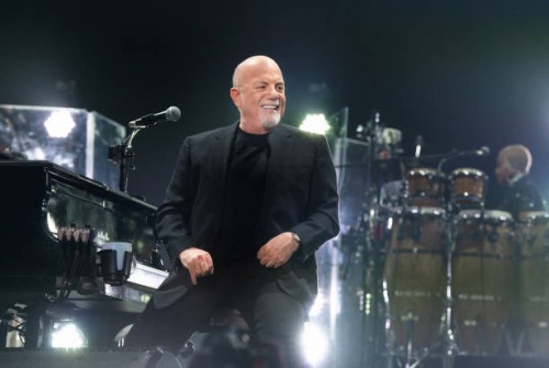 Billy Joel performs during a New Year's Eve show at UBS Arena on December 31, 2023 in Elmont, New York.