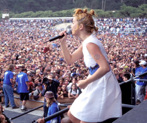 Bjork during Tibetan Freedom Concert June - 1996 at Polo Fields, Golden Gate Park in San Francisco, California, United States.