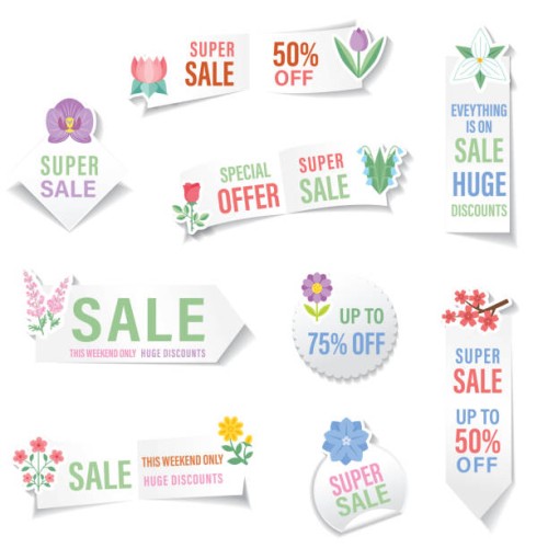 blumen-symbol auf einem aufkleber mit einem schlagschatten - garden decoration stock-grafiken, -clipart, -cartoons und -symbole