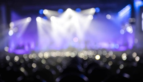 blurred illuminated lights at night music festival - concert stock pictures, royalty-free photos & images
