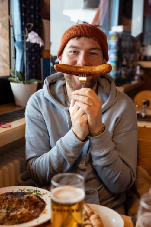 bratwurst sausage smiles - food stock pictures, royalty-free photos & images