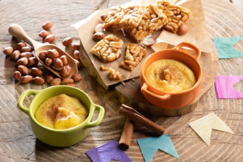 brazil's june party, june party or feast of st. john - food stock pictures, royalty-free photos & images