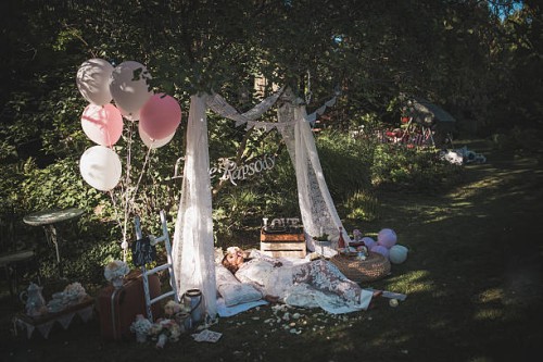 bride from a fairy tale! - garden decoration stock pictures, royalty-free photos & images