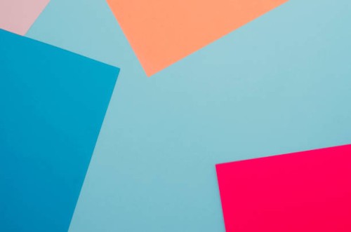 bright paper background of several colors. - fashion stock-fotos und bilder