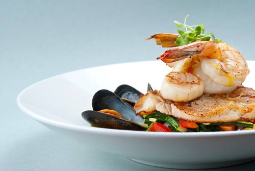 broiled seafood - food stock pictures, royalty-free photos & images