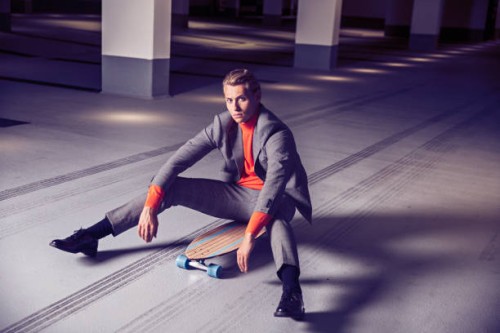 businessman on a skateboard - fashion stock pictures, royalty-free photos & images