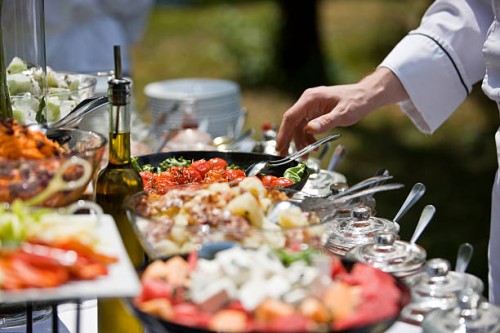 catering - food stockfoto's en -beelden