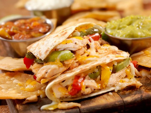 chicken quesadilla - junk food stock pictures, royalty-free photos & images
