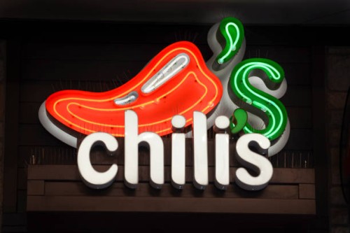 Chili's restaurant in downtown San Antonio, Texas.