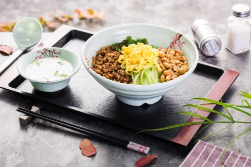 chinese fast food noodles and dishes. - junk food stock pictures, royalty-free photos & images