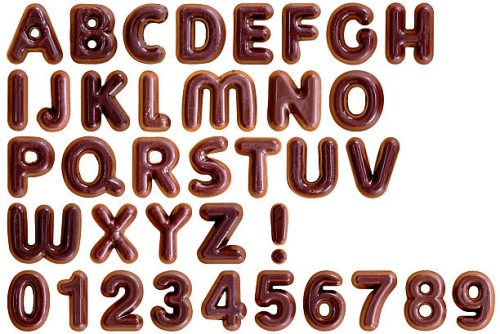 chocolate alphabet - food stock pictures, royalty-free photos & images