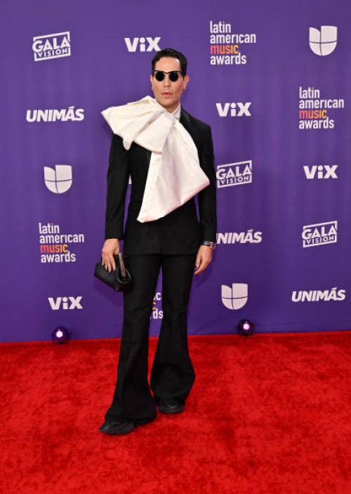 Christian Chávez attends the 2024 Latin American Music Awards at MGM Grand Garden Arena on April 25, 2024 in Las Vegas, Nevada.