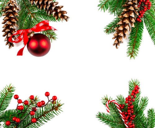 christmas background. fir branches, pine cones and christmas decoration - home decoration stock pictures, royalty-free photos & images