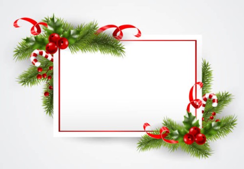 christmas card - home decoration stock illustrations