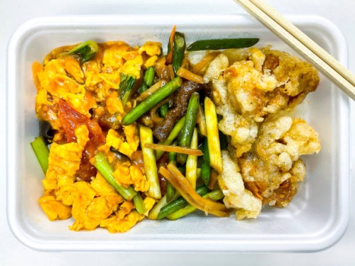 chuka bento - junk food stock pictures, royalty-free photos & images