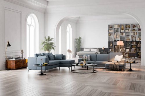 classic style interior living room architecture - home decoration stock pictures, royalty-free photos & images