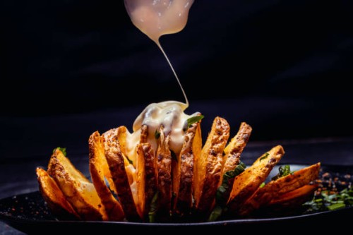 close-up of food in plate on table,argentina - food stock pictures, royalty-free photos & images