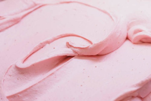 close up creamy pink ice cream - food stockfoto's en -beelden