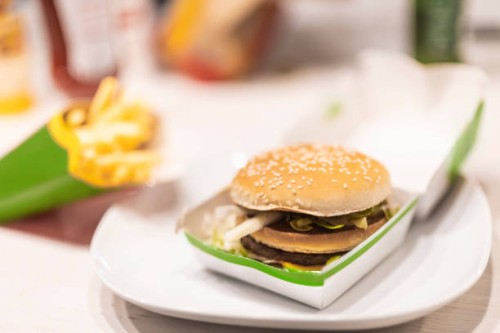 close up of fast food burger and french fries - junk food stock pictures, royalty-free photos & images