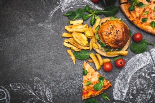 close up of fast food snacks - junk food stock pictures, royalty-free photos & images