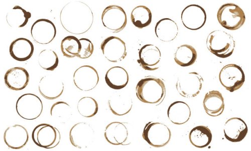 coffee cup stain marks - coffee stock illustrations