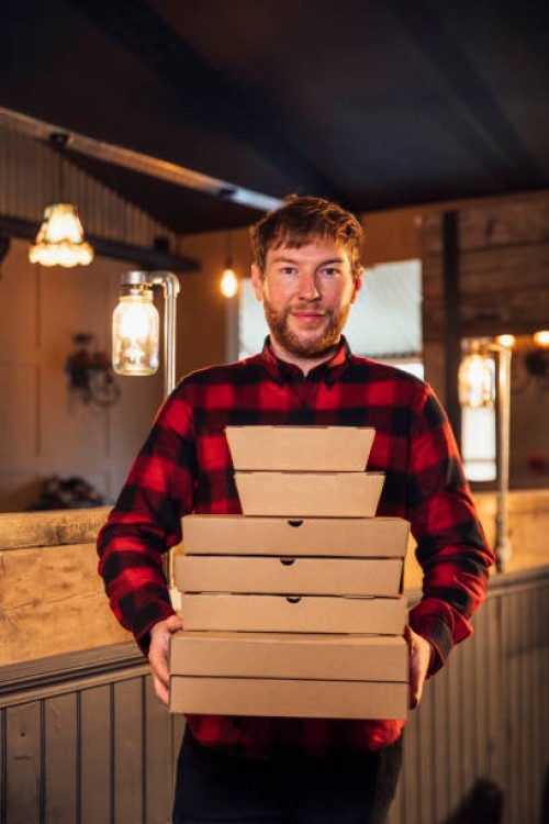 collecting my food order - junk food stock pictures, royalty-free photos & images