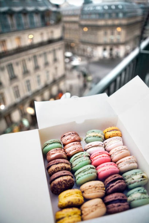 colorful macarons in box - food stock pictures, royalty-free photos & images