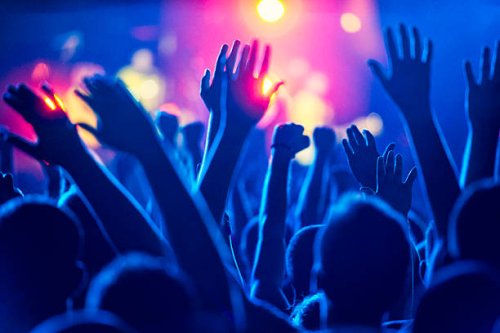 concert crowd - concert stock pictures, royalty-free photos & images