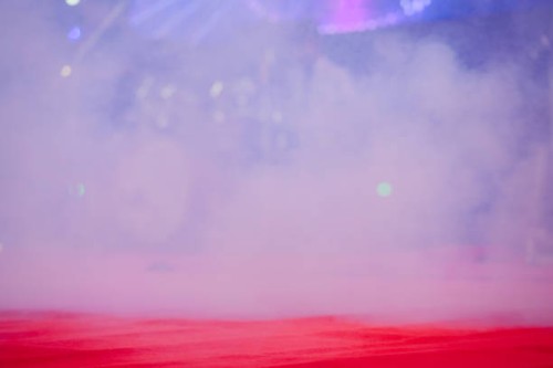 concert stage with smoke background - concert stock pictures, royalty-free photos & images