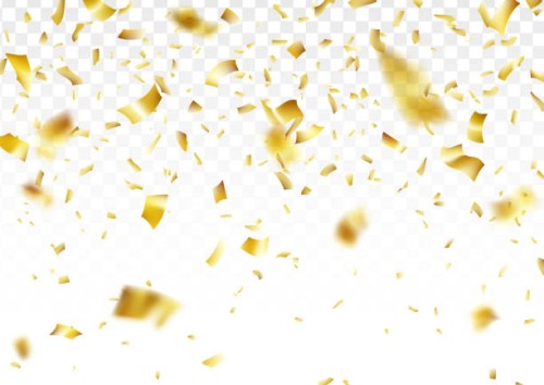 confetti background - home decoration stock illustrations