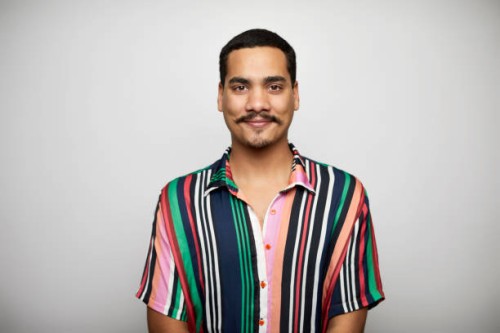 confident male against white background - fashion stock pictures, royalty-free photos & images
