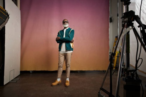 confident senior man with arms crossed in photo studio - fashion stock pictures, royalty-free photos & images