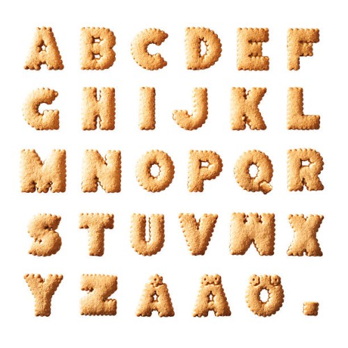 cookie aphabet - food stock pictures, royalty-free photos & images