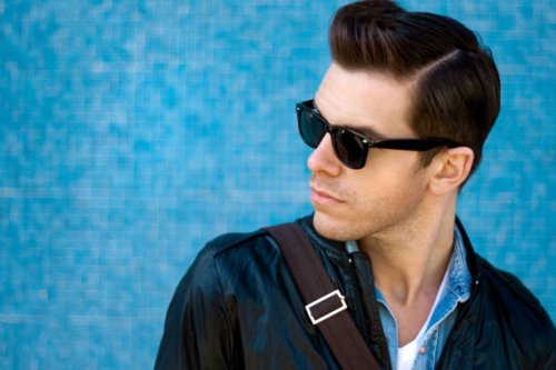 cool blue guy - hairstyle stock pictures, royalty-free photos & images