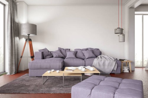 cozy living room interior - home decoration stock pictures, royalty-free photos & images