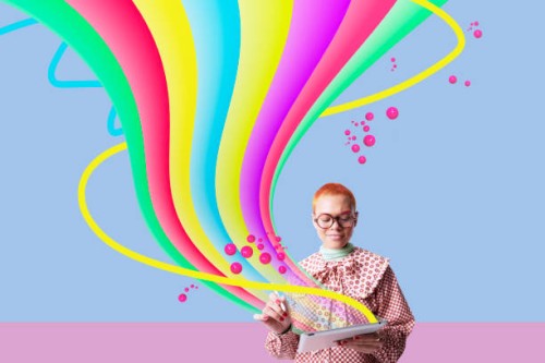 creative imagination - fashion stock-fotos und bilder