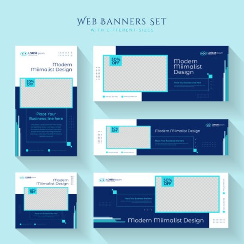 creative minimalist social media post template. simple banner sale template - fashion stock illustrations