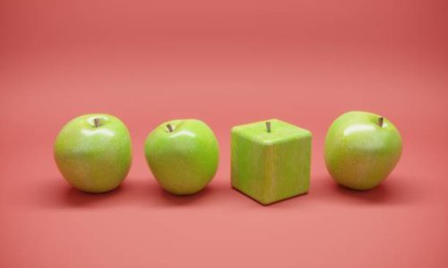 cube shaped apple - food stock pictures, royalty-free photos & images