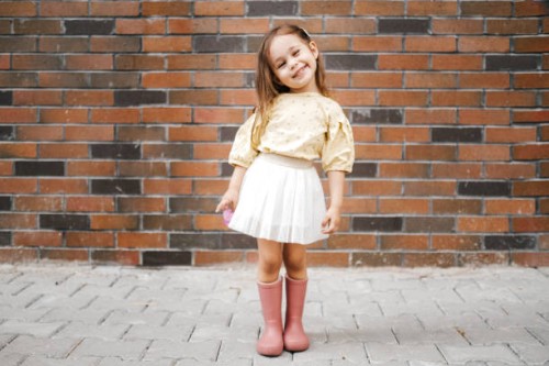 cute little girl having fun time in the nature - fashion stock pictures, royalty-free photos & images