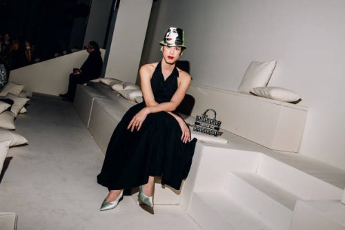Dara Allen at Dior Pre-Fall 2024 Show held at the Brooklyn Museum on April 15, 2024 in New York, New York.