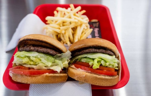 December 07: In-N-Out Burger opened a new store on Del Obispo St. In San Juan Capistrano, CA on Thursday, December 7, 2023. The restaurant is in a...
