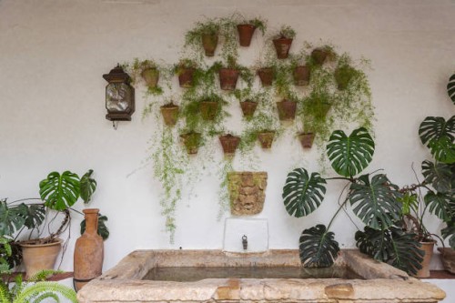 decorated patio - garden decoration stock pictures, royalty-free photos & images